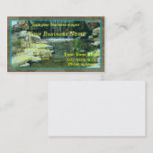 魚のいる池カード 名刺 (正面/裏面)