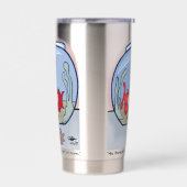 魚のおもしろい話 保温保冷タンブラー (左面)