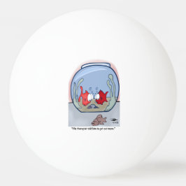 魚のおもしろい話 卓球ボール