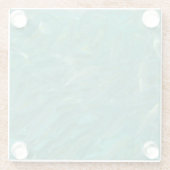 魚のきつい浅瀬 ガラスコースター (裏面)