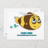 魚のぐらつき ポストカード (正面/裏面)