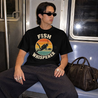 魚のささやきダイビングデザイン Tシャツ