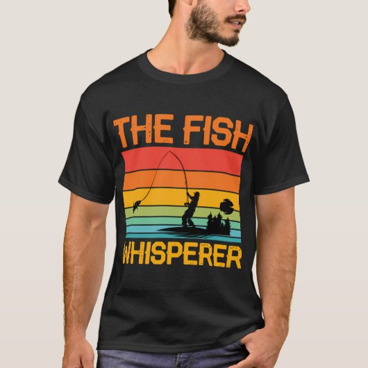 魚のささやき人 Tシャツ (正面)