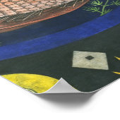 魚のまわりにポール・クレー ポスター (角)