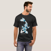 魚のように生きる... コンテンツ。 Tシャツ (正面フル)