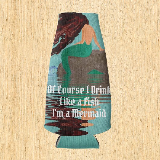 魚のように飲む人魚ボトルクーラー ボトルクーラー