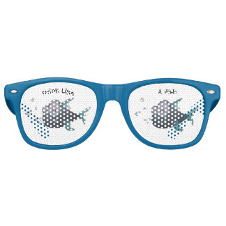 魚のように飲む レトロサングラス