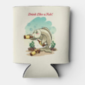 魚のように飲む 缶クーラー (正面)