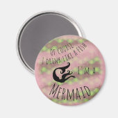 魚のように飲め – 緑はかりで測 マグネット (正面/裏面)