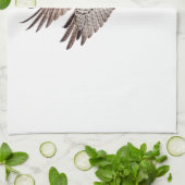 魚のオスプレイ キッチンタオル (折り畳み)