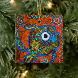 魚のオーナメント セラミックオーナメント