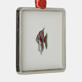 魚のオーナメント メタルオーナメント (右)