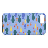 魚のカラフルアップルiPhone 7プラス、タフ Case-Mate iPhoneケース (裏面(横))