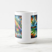 魚のカラフルコーヒーマグ コーヒーマグカップ (中央)