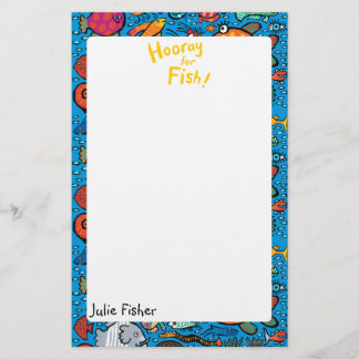 魚のカラフル友 便箋