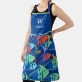 魚のカラフル型名と一成長 エプロン (インサイチュ)