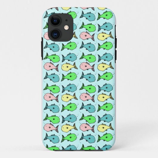 魚のカラフル電話カバー Case-Mate iPhoneケース (裏面)