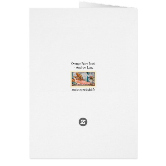 魚のカードの人魚の女王 (裏面)