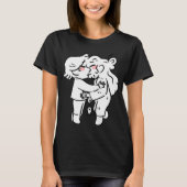 魚のキス Tシャツ (正面)