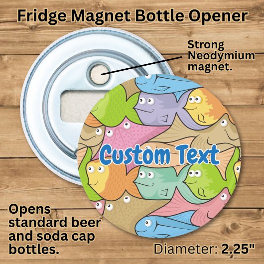 魚のキャラクター 瓶の蓋を開ける道具 栓抜き