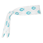 魚のキリストパターン タイヘッドバンド (回転270)