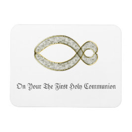 魚のキリスト教のシンボル。 マグネット