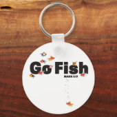 魚のキーチェーンに移動 キーホルダー (正面)