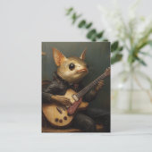 魚のギタ遊ーファンタジー ポストカード (スタンド正面)