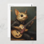 魚のギタ遊ーファンタジー ポストカード (正面/裏面)