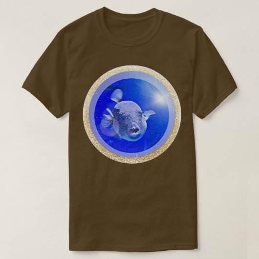 魚のクラシックTシャツ Tシャツ (デザイン正面)