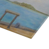 魚のクリーニングのテーブルのまな板 カッティングボード (角)