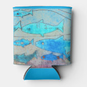 魚のクーラーボックス 缶クーラー (正面)