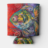 魚のクーラーボックス 缶クーラー (正面)