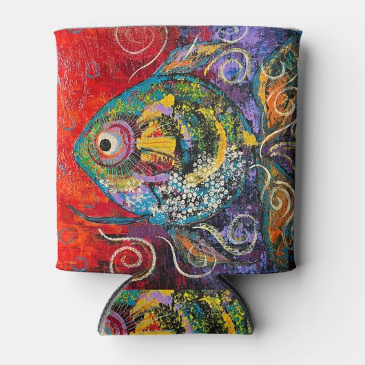 魚のクーラーボックス 缶クーラー (正面)