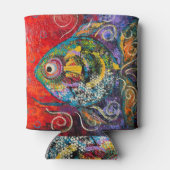 魚のクーラーボックス 缶クーラー (裏面)