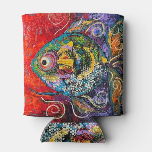 魚のクーラーボックス 缶クーラー (裏面)