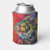 魚のクーラーボックス 缶クーラー (缶裏面)