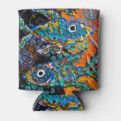 魚のクーラーボックス 缶クーラー (正面)