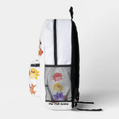 魚のゲームのバックパック プリントバックパック (右)