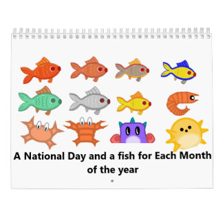 魚のゲームカレンダー カレンダー