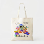 魚のゲーム/釣り人全体クルーのトートバッグ1年 トートバッグ (正面)