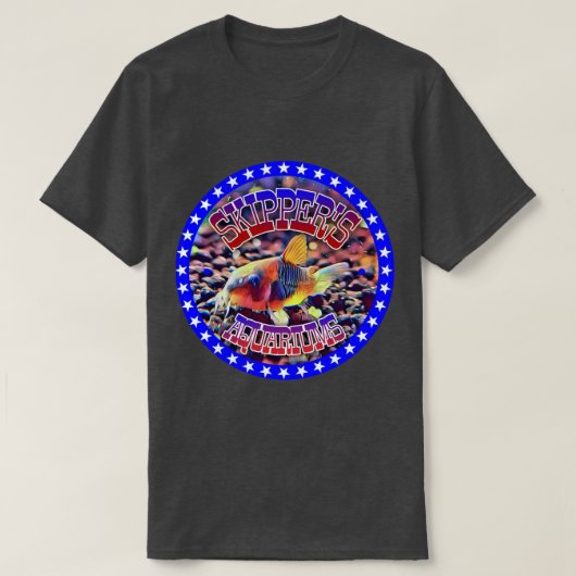 魚のシャツ Tシャツ (デザイン正面)
