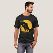 魚のシルエット Tシャツ (正面フル)