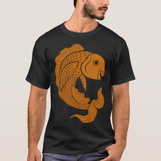 魚のシンボル Tシャツ (正面)