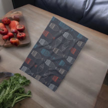 魚のスケッチパターン