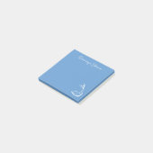 魚のスケッチパーソナライズされたPost-It®ノート ポストイット (アングル)