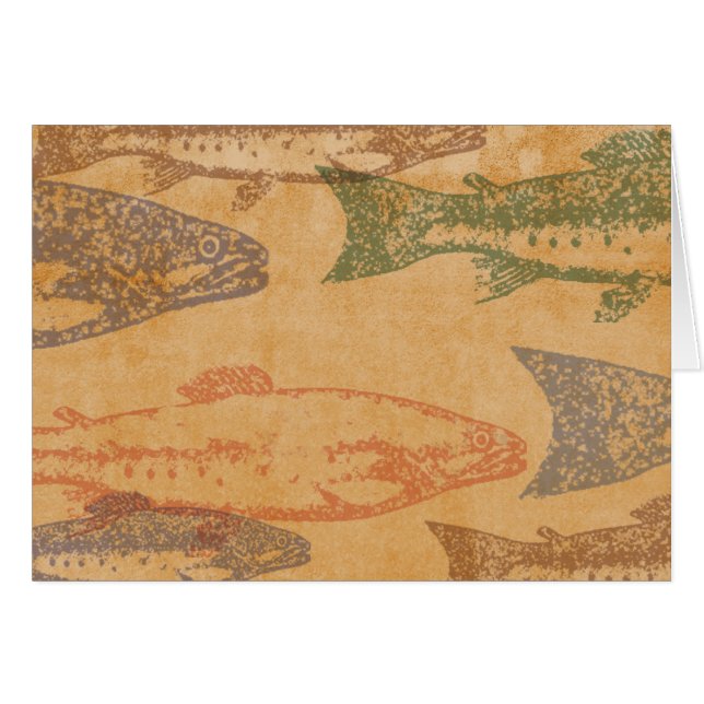 魚のスタンプカード (正面横)