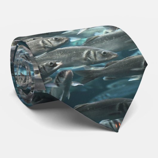 魚のタイ ネクタイ (ロール)