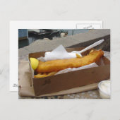 魚のチップ ポストカード (正面/裏面)