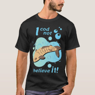 魚のテレビシ信じリーズに水を掛けない Tシャツ